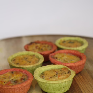 Mini Vegetarian Quiche