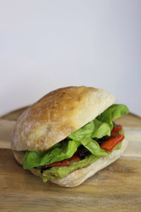 Guacamole Ciabatta (Vegan friendly)