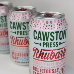Sparkling Rhubarb & Apple Drink