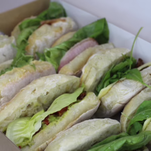 Mini-Ciabatta Breakfast Platter for 4 People