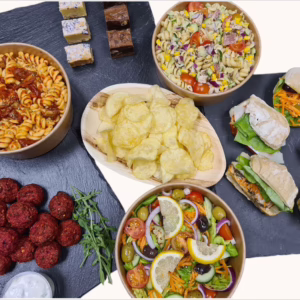 Buffet N°2 - Sandwiches, salads, falafels, crisps and cake bites