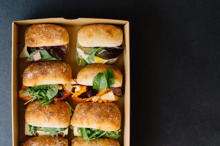 mini: large ciabatta - vegan: veggie