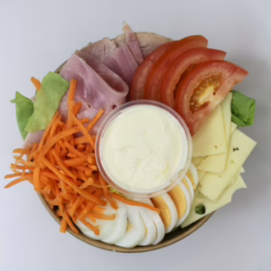 Cheshire Ham & Cheese Salad