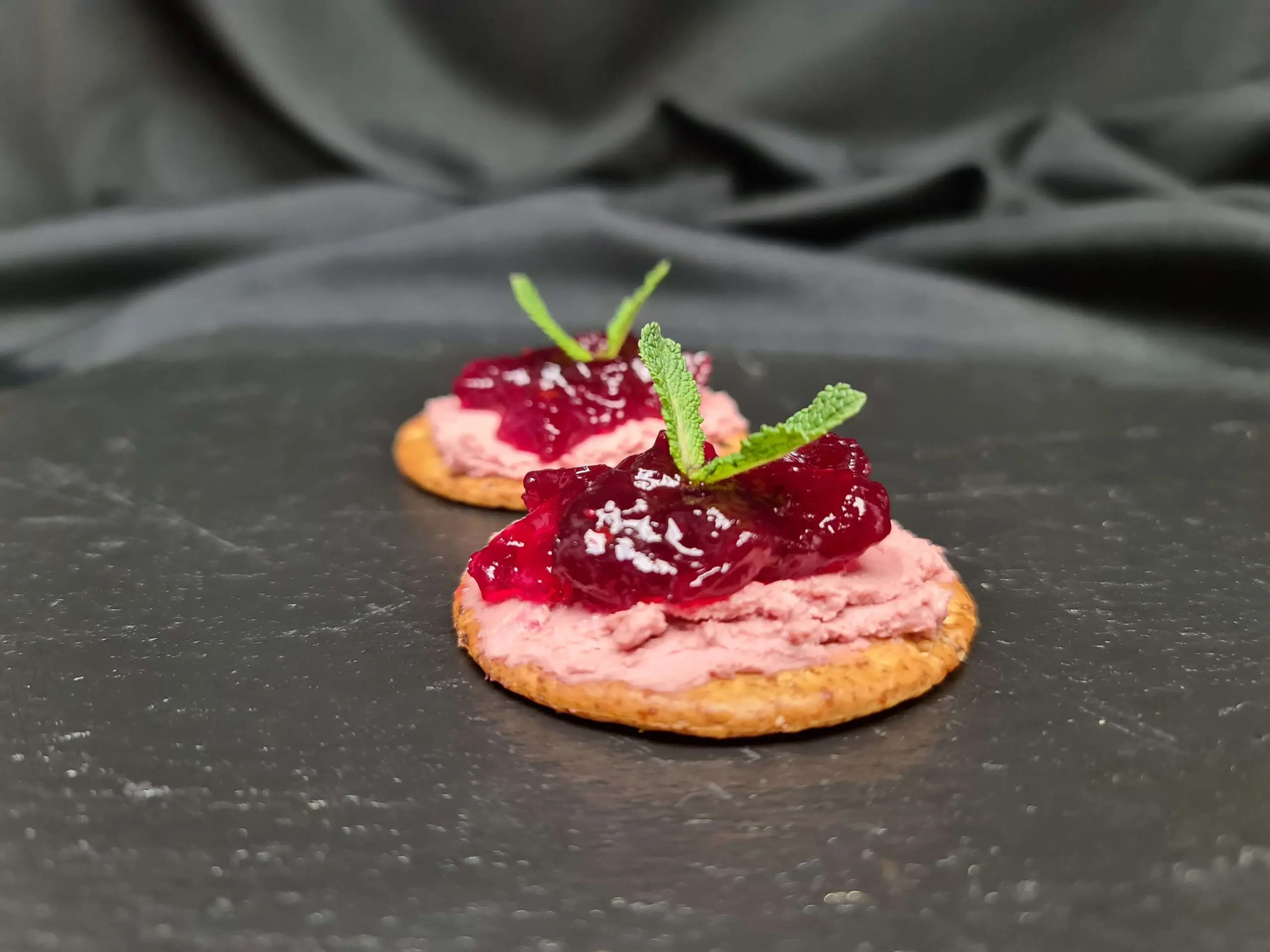 Pate canapés