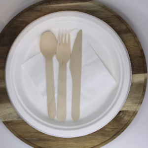 Plates, Cutlery and Napkins
