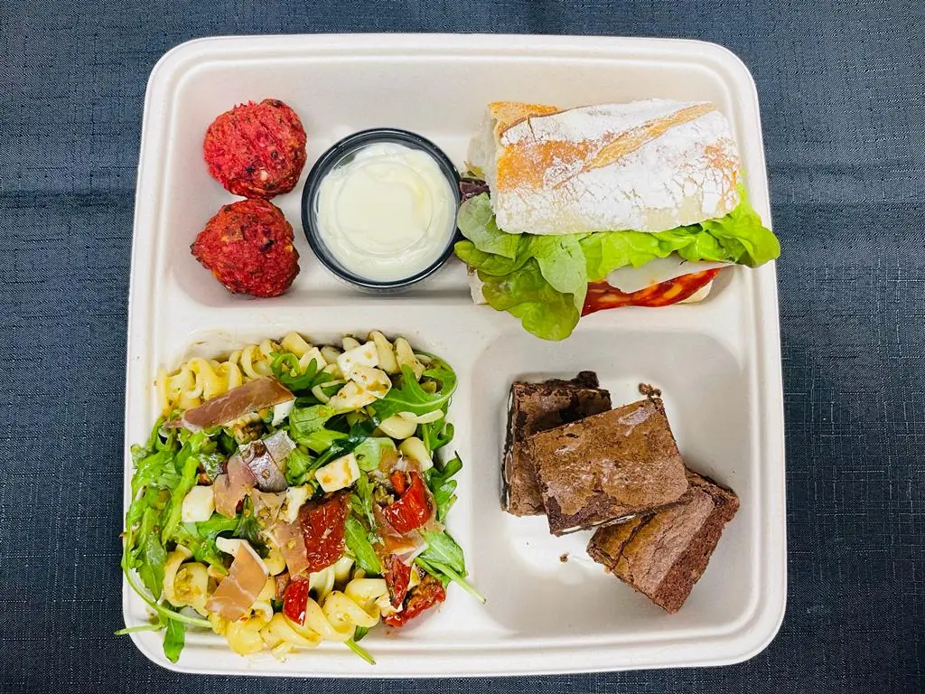 Delicious bento box by Robert and victor