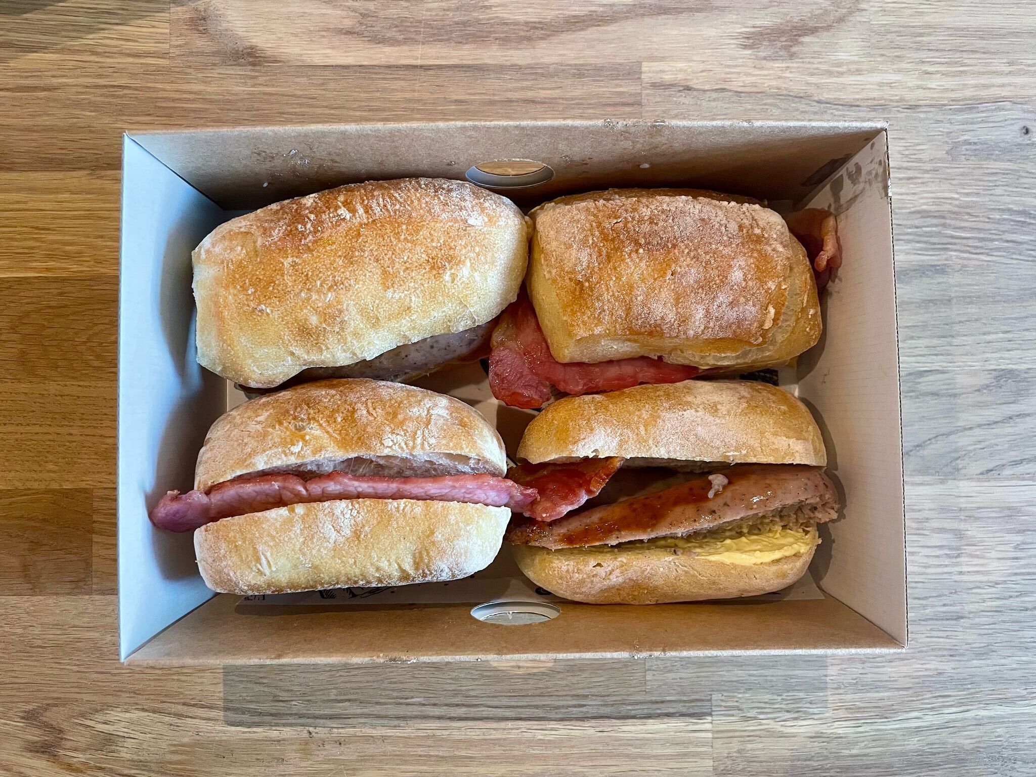 sausage-bacon-ciabattas