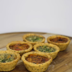 Mini Vegan Quiche