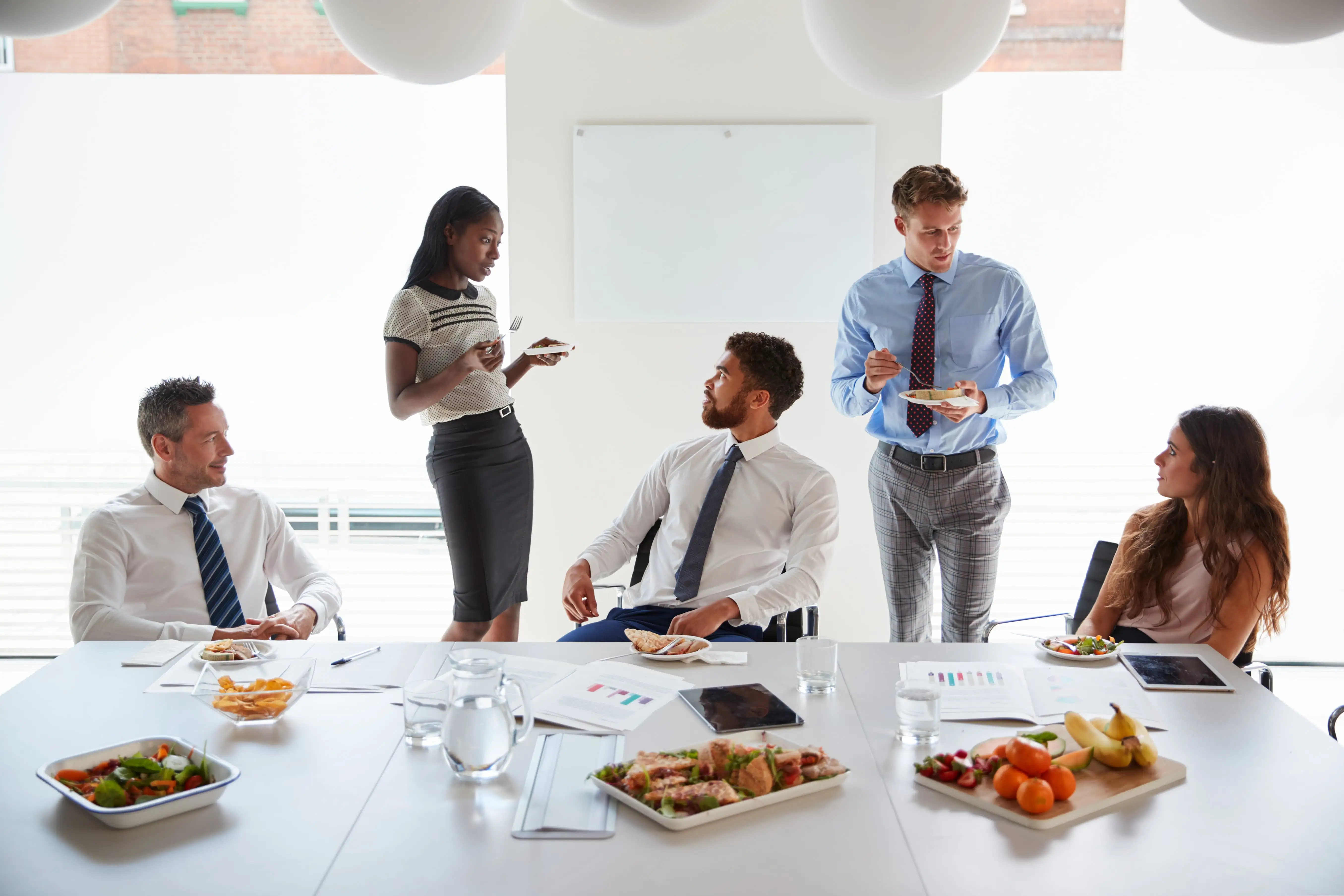 Office lunch catering ideas to boost employee morale