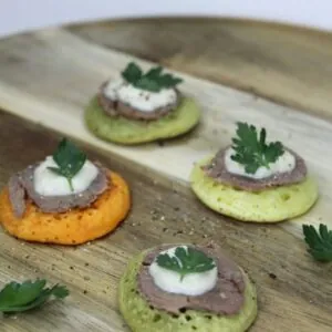 Beef & Horseradish Blini