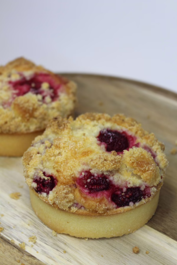 Raspberry Crumble Tartlet