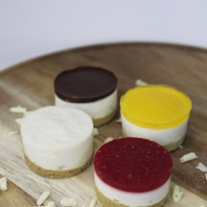 Selection of Mini Cheesecakes (Vegan)