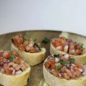 Tomato Bruschetta (vegan friendly)