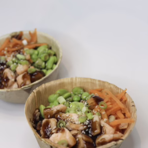 Teriyaki Salmon Poke Bowl